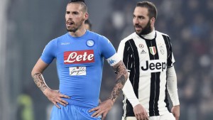 Hamsik-Higuain, napoli-juventus